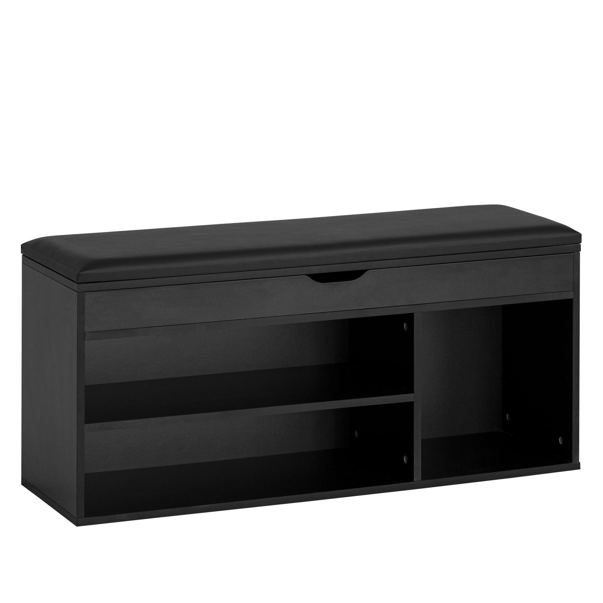 Wohnli Möbelsuche - SCHUHBANK – Kunstleder/Holz