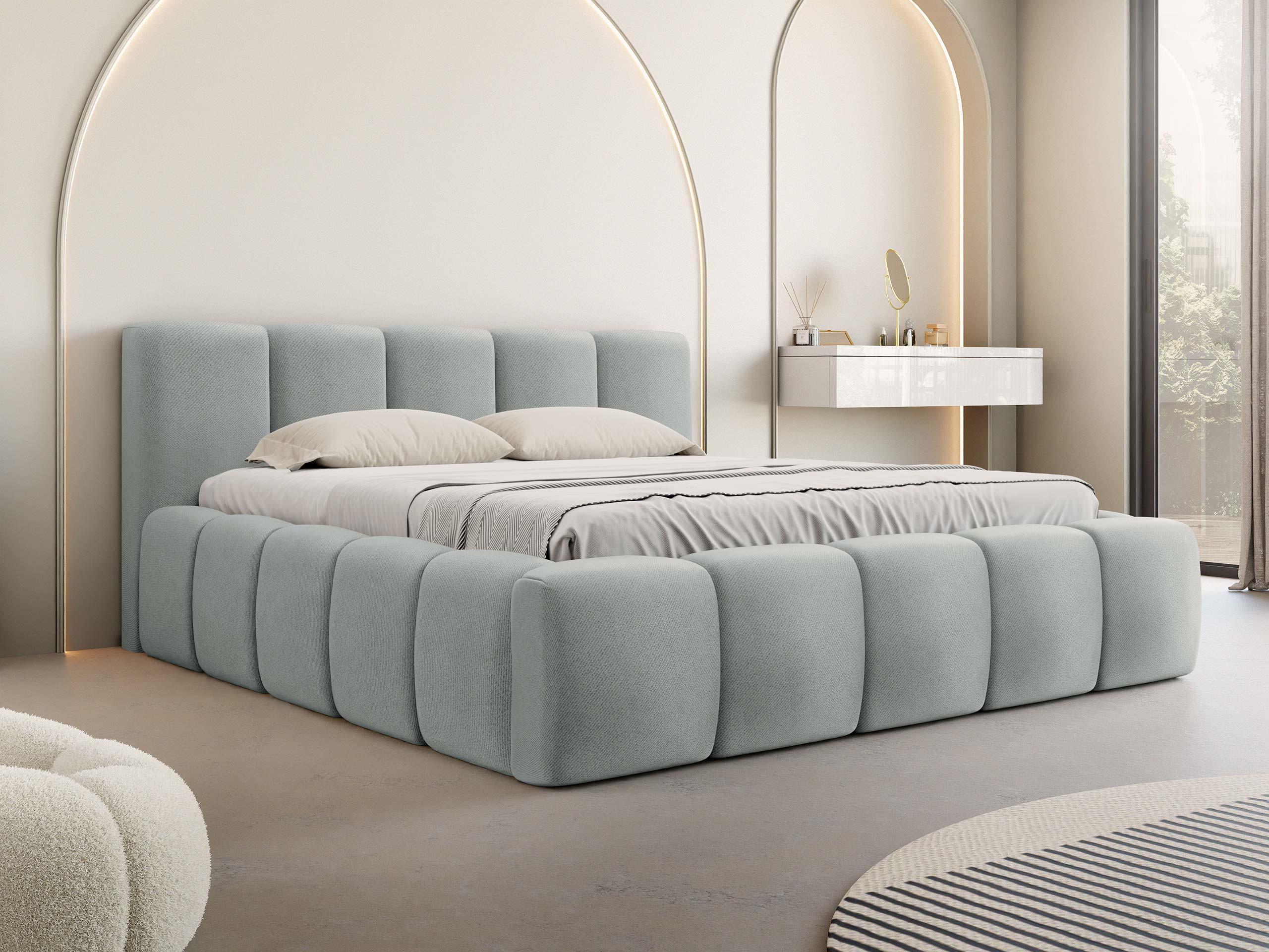 POLSTERBETT Kevson Textil MIRJAN24 Möbel > Betten > Polsterbetten Grau
