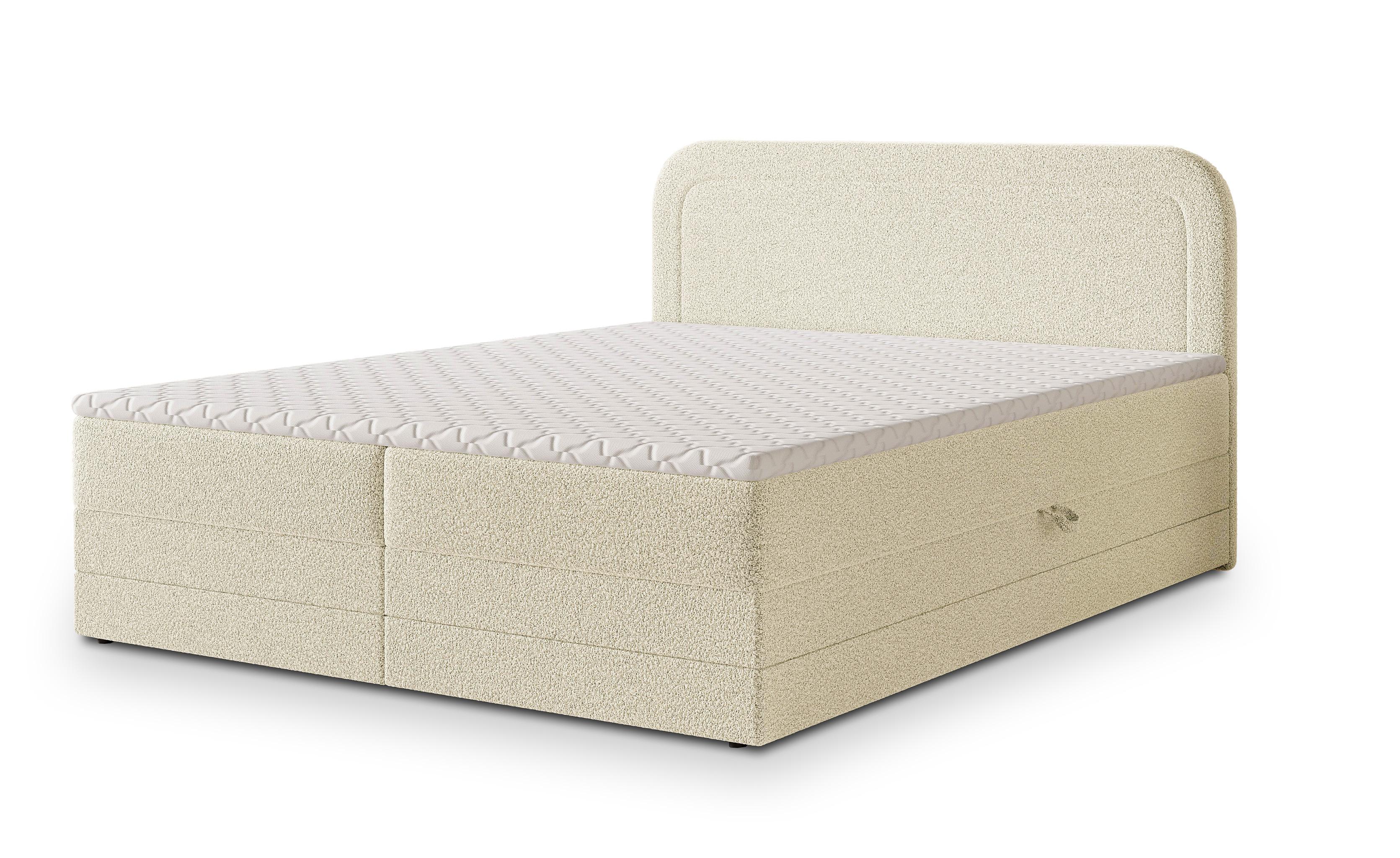 wohnli-moebel-suche-800001012153 Wohnli Möbelsuche - BOXBETT ARMEL 180x200 cm mit Matratze und Topper - Creme