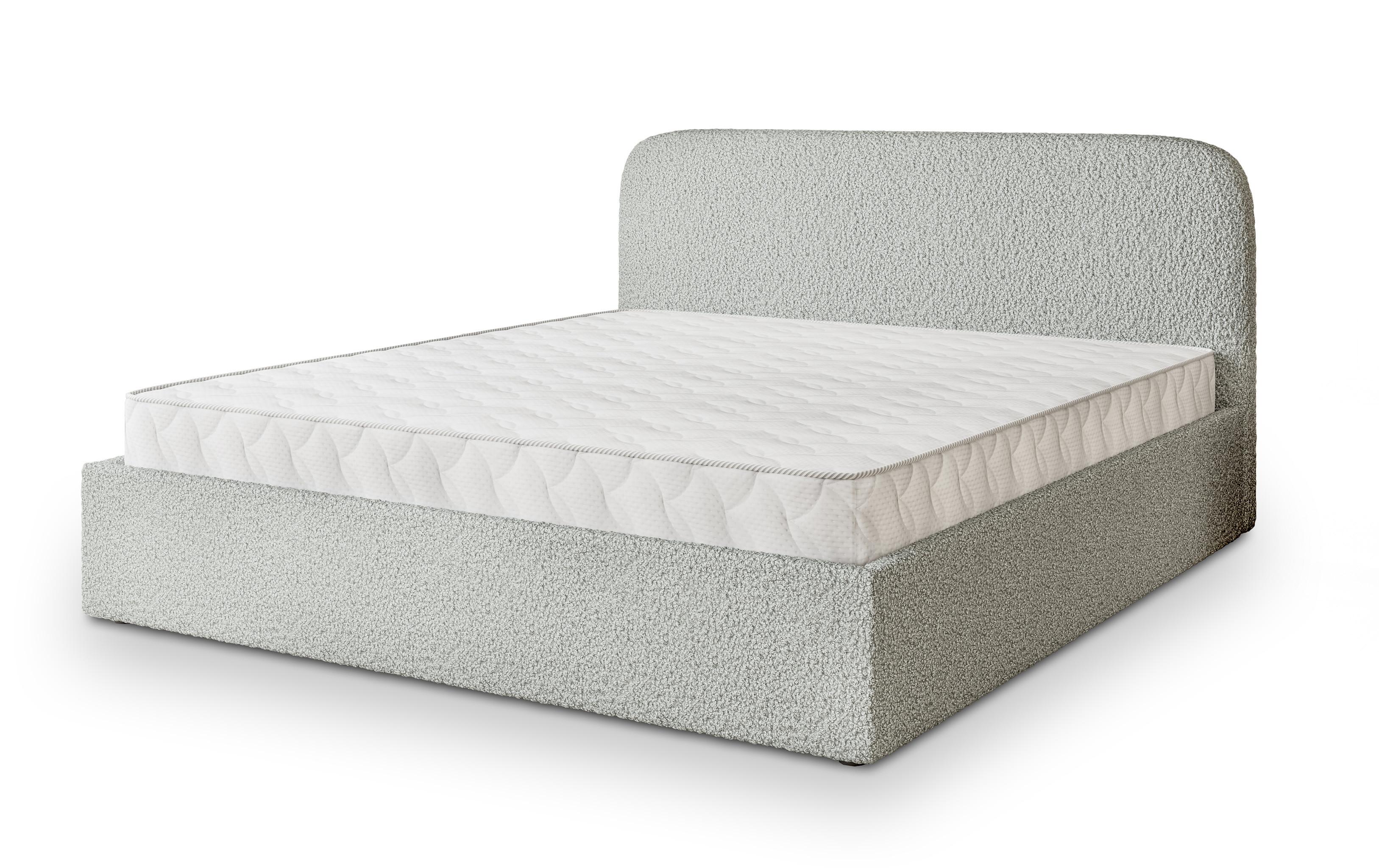 wohnli-moebel-suche-800001012249 Wohnli Möbelsuche - POLSTERBETT RENIVE 180x200 cm mit Bettkästen - Hellgrau