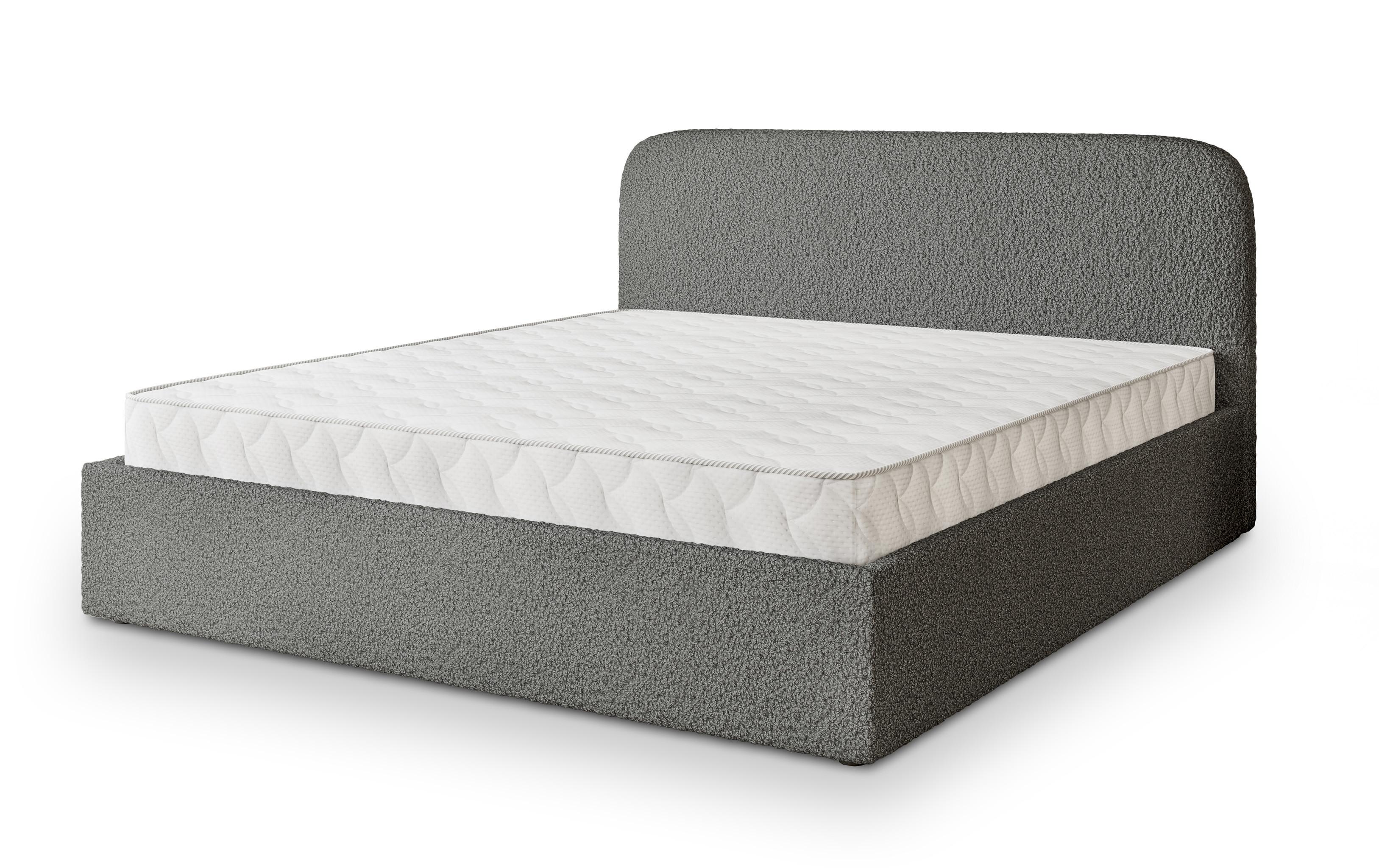 wohnli-moebel-suche-800001012260 Wohnli Möbelsuche - POLSTERBETT RENIVE 140x200 cm mit Bettkästen - Grau