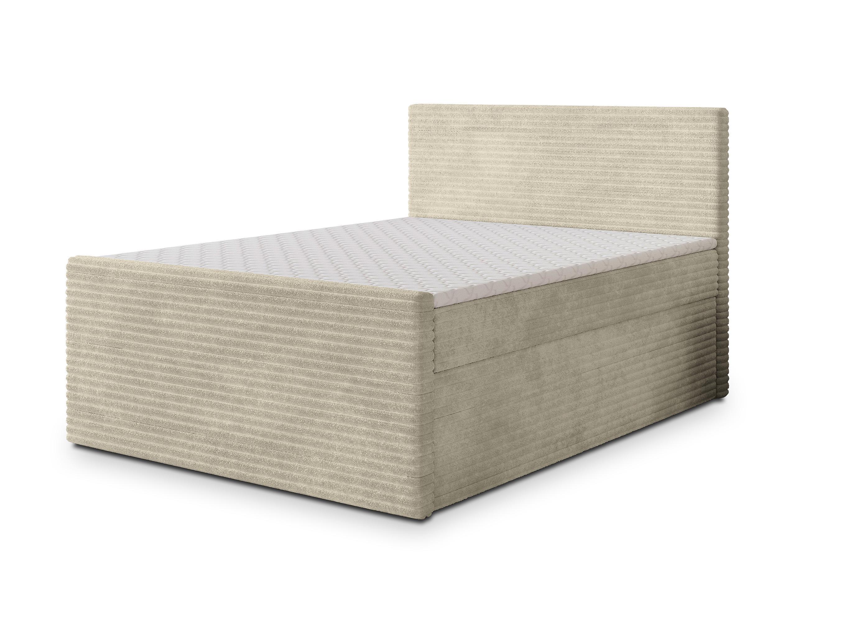 wohnli-moebel-suche-800001012323 Wohnli Möbelsuche - BOXBETT NOLEN 140x200 cm mit Matratze und Topper - Creme