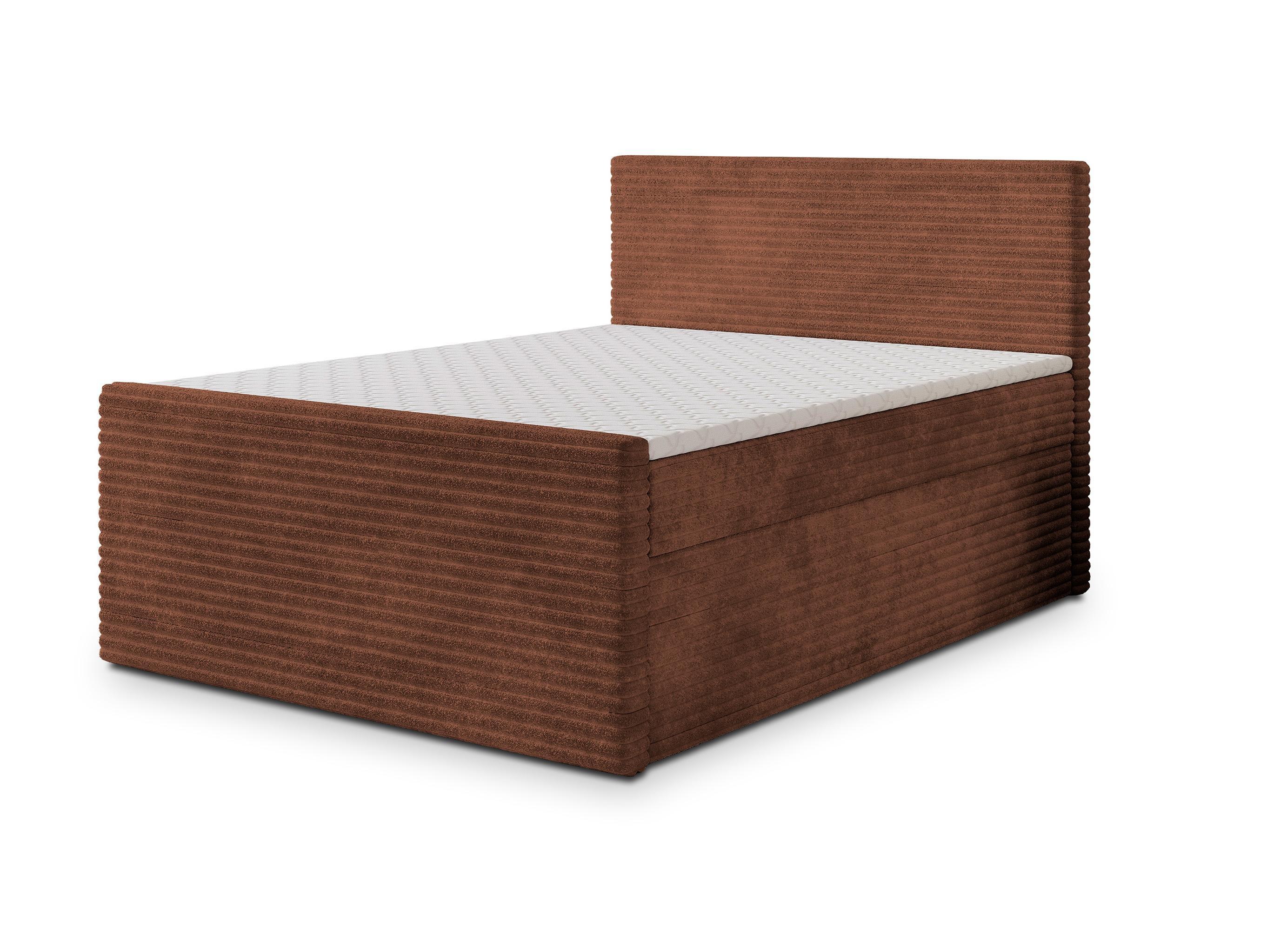 wohnli-moebel-suche-800001012328 Wohnli Möbelsuche - BOXBETT NOLEN 160x200 cm mit Matratze und Topper - Braun