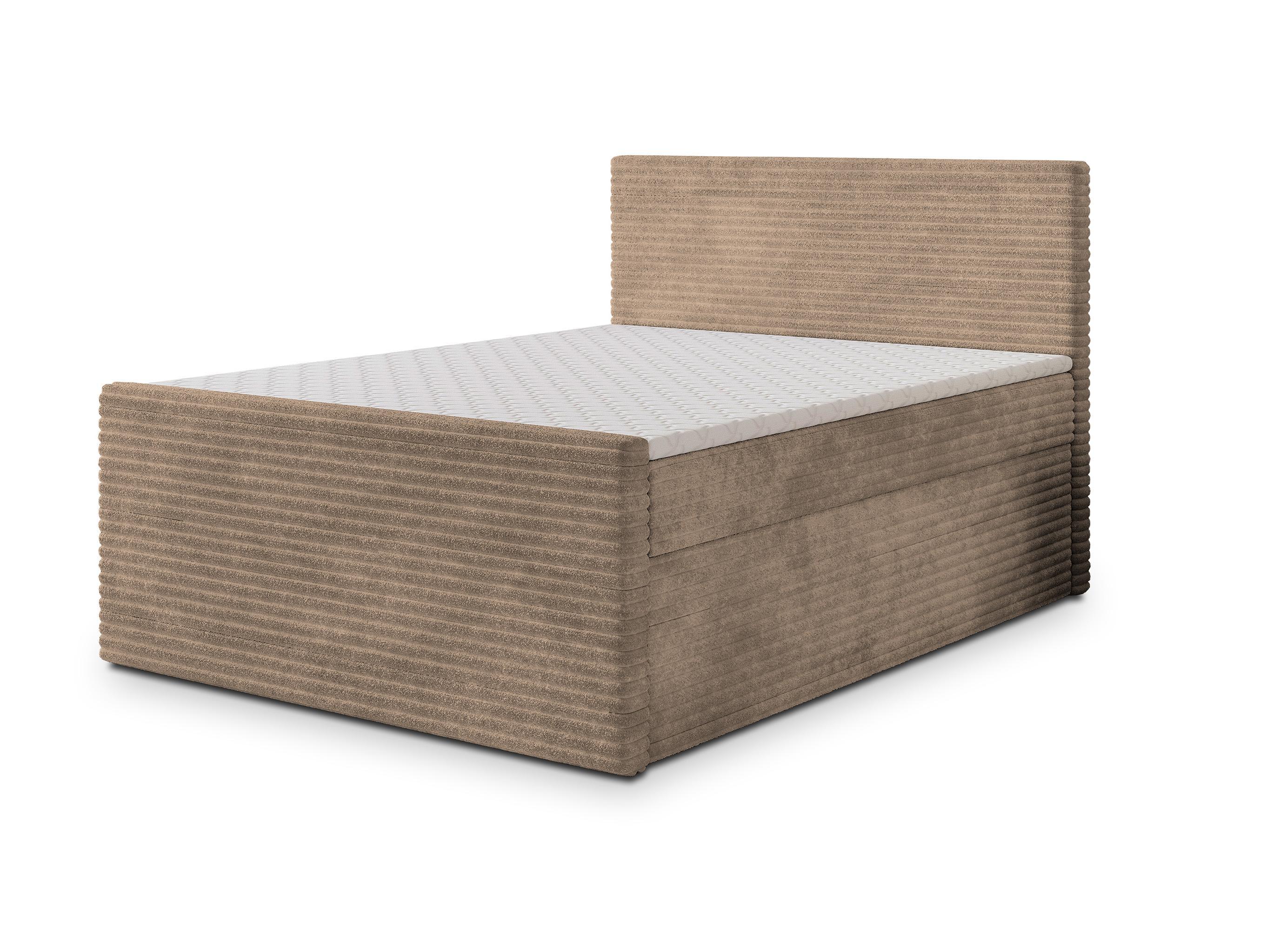 wohnli-moebel-suche-800001012340 Wohnli Möbelsuche - BOXBETT NOLEN 140x200 cm mit Matratze und Topper - Beige