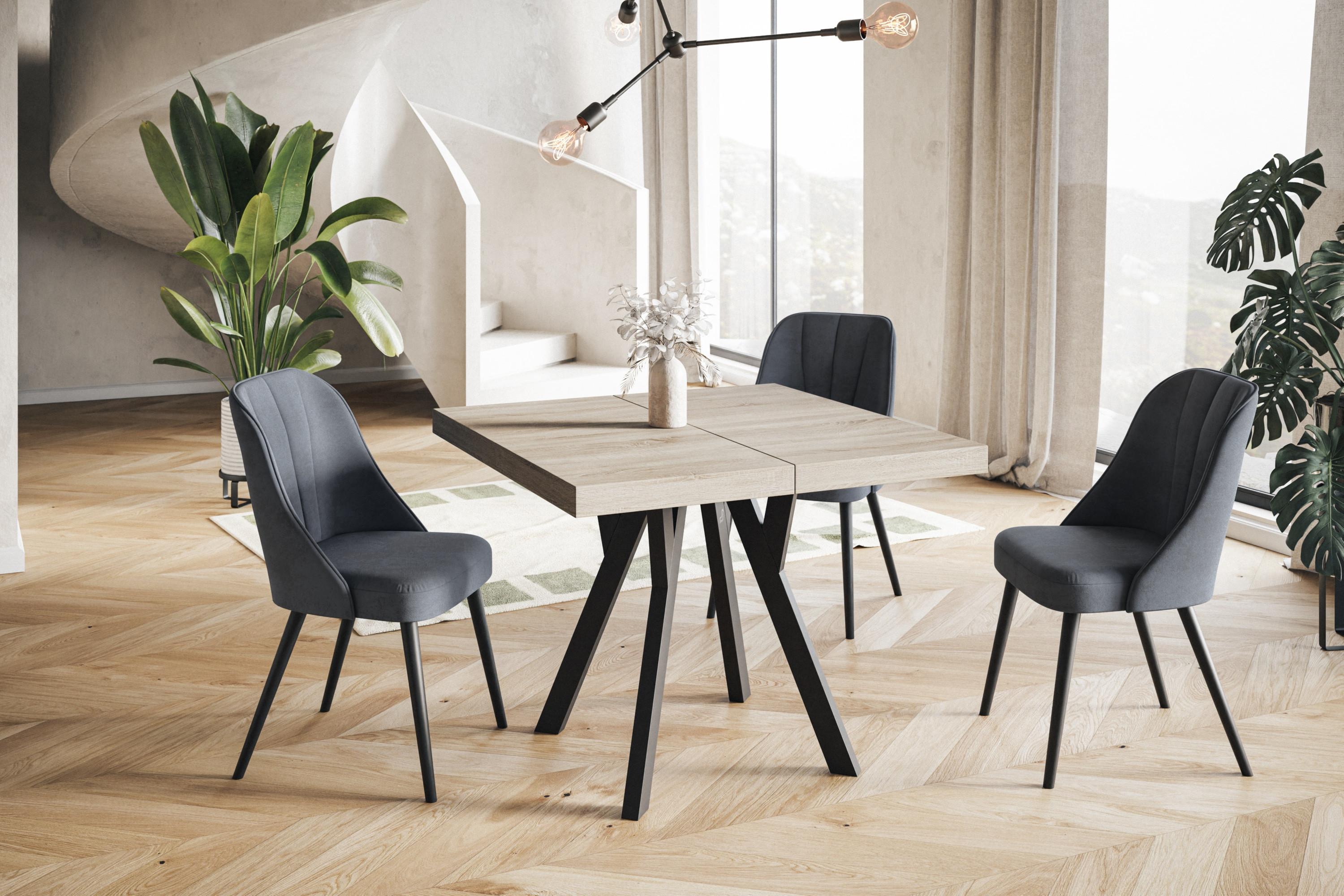 Durchmesser 120 cm - 220 cm - Farbe Sonoma