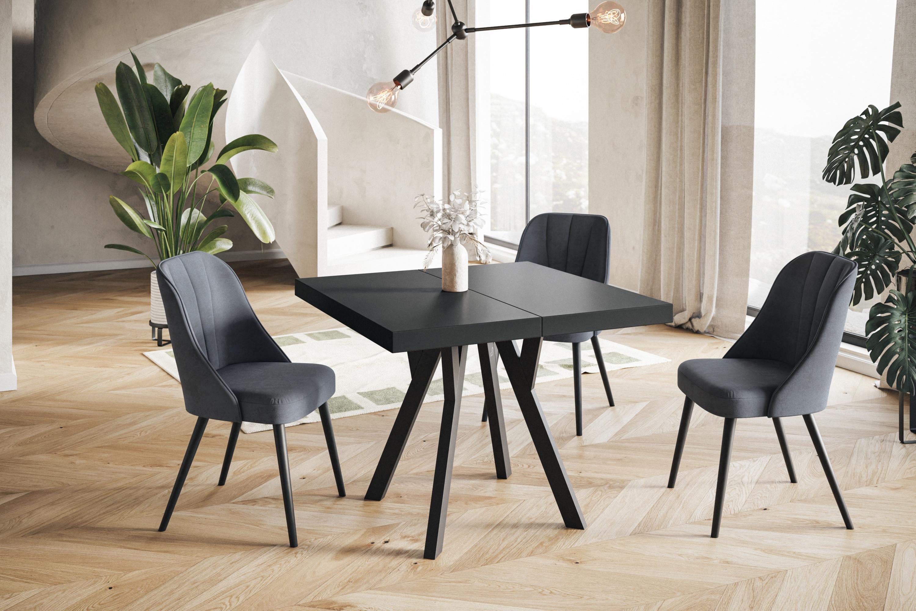 Durchmesser 120 cm - 220 cm - Farbe Schwarz