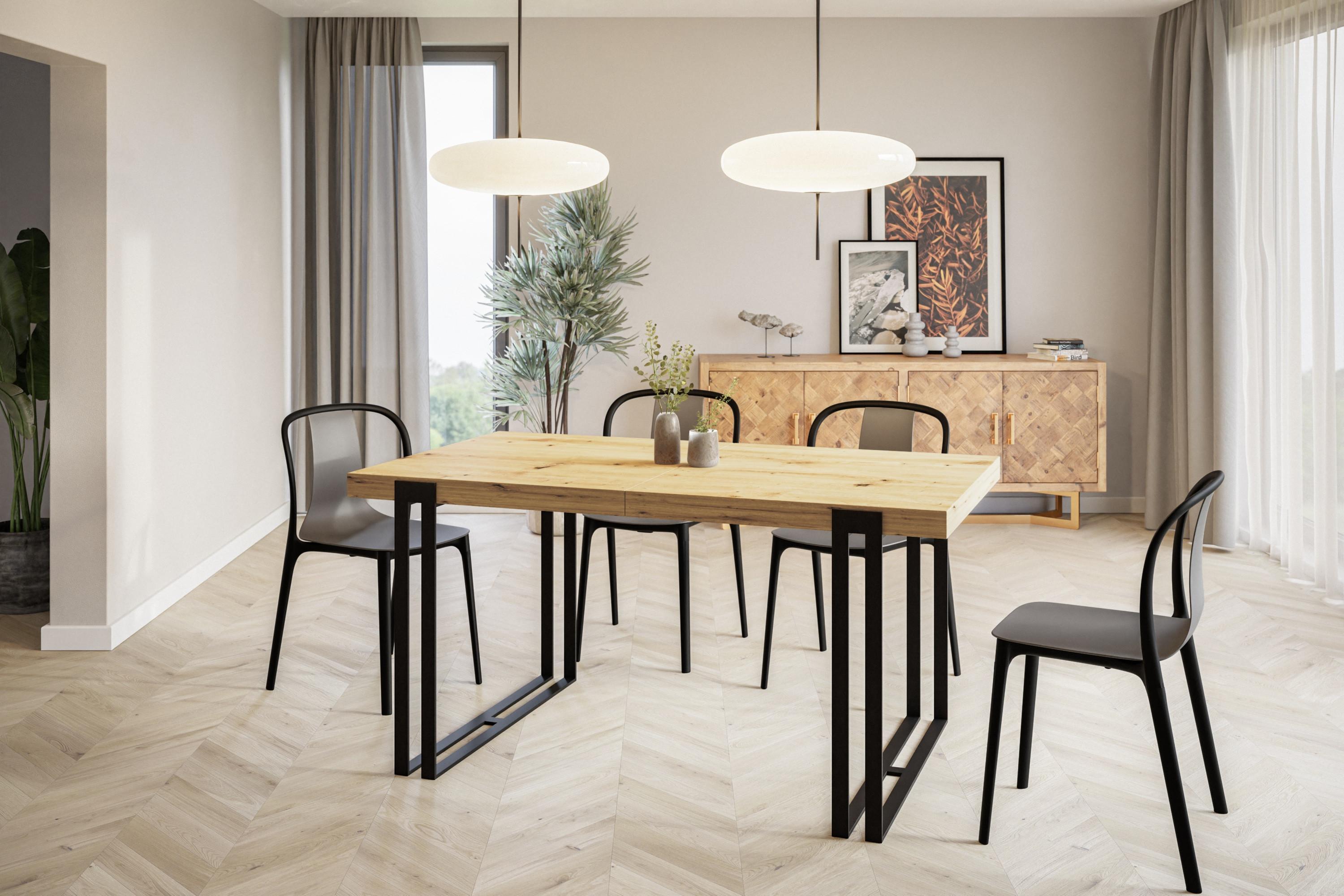 ausziehbarer Tisch