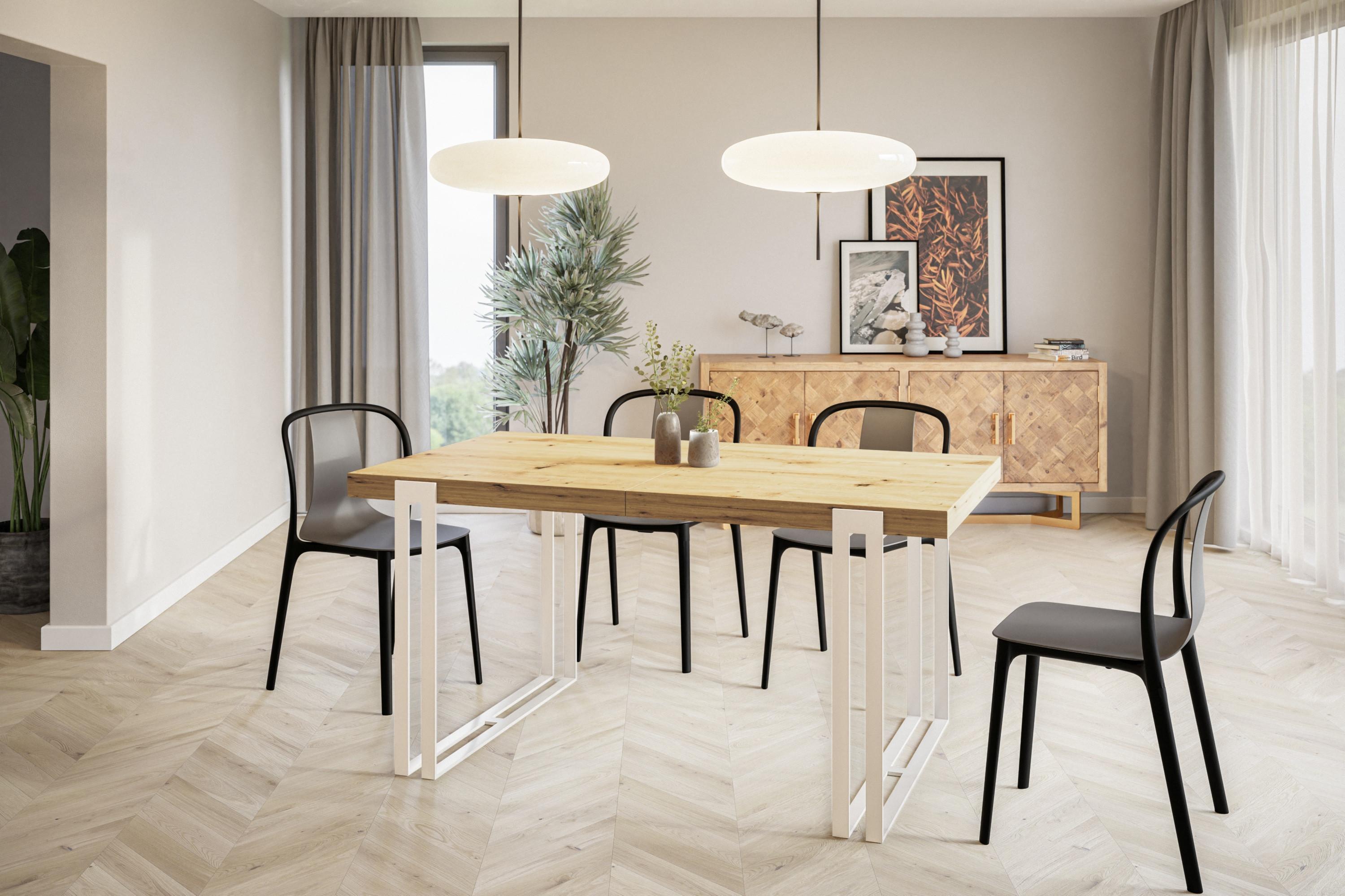 ausziehbarer Tisch
