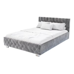 wohnli-moebel-suche-800001022545 Wohnli Möbelsuche - POLSTERBETT Nizza Dunkelgrau 140x200 cm mit Matratze