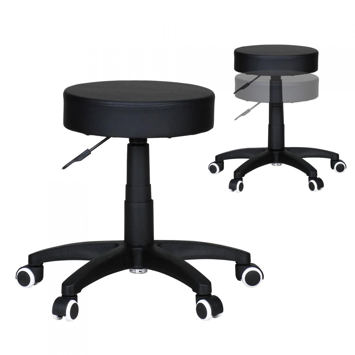 Wohnli Möbelsuche - ARBEITSHOCKER Lederoptik 360° drehbar