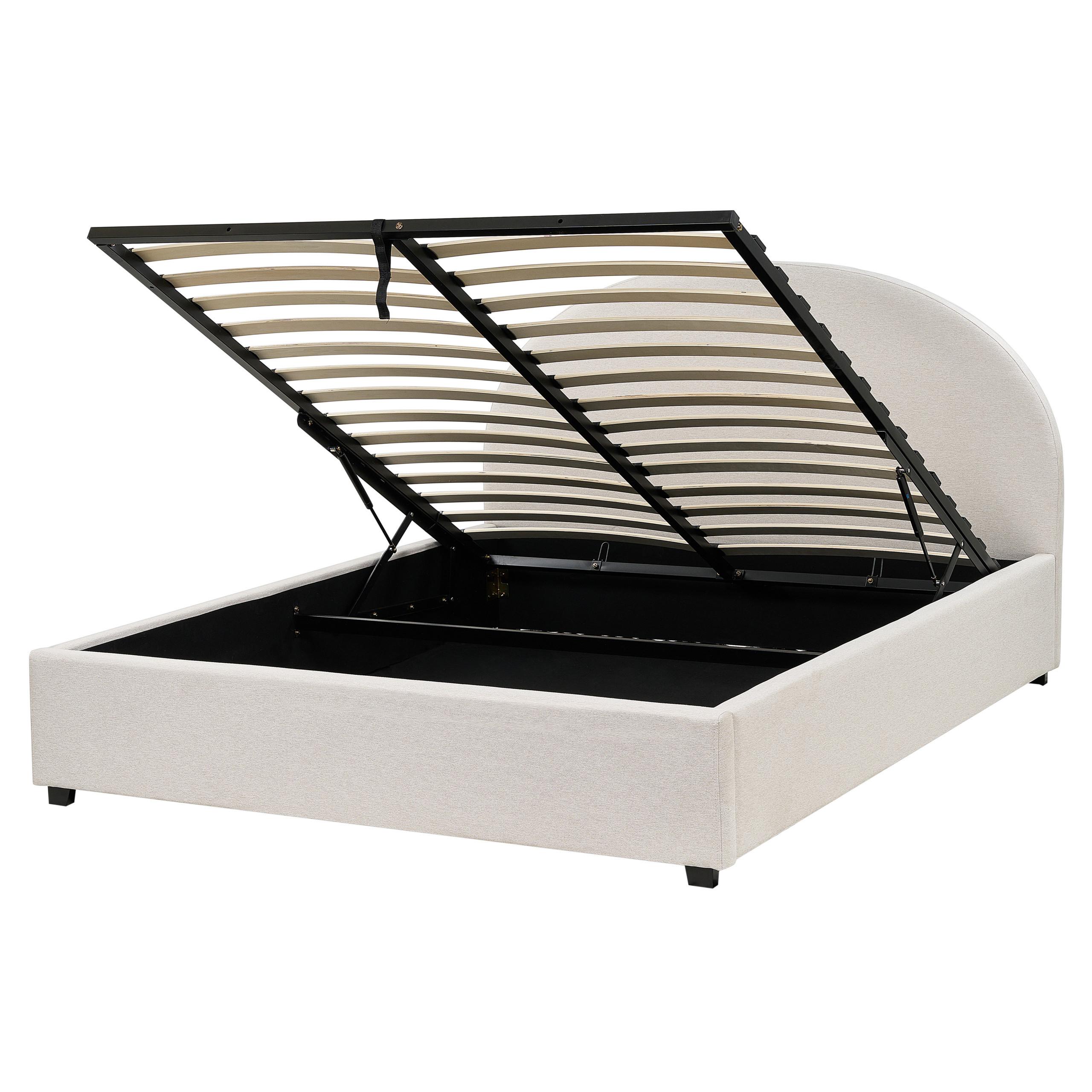 wohnli-moebel-suche-800001024685 Wohnli Möbelsuche - POLSTERBETT Hellbeige 160x200 cm Vaucluse
