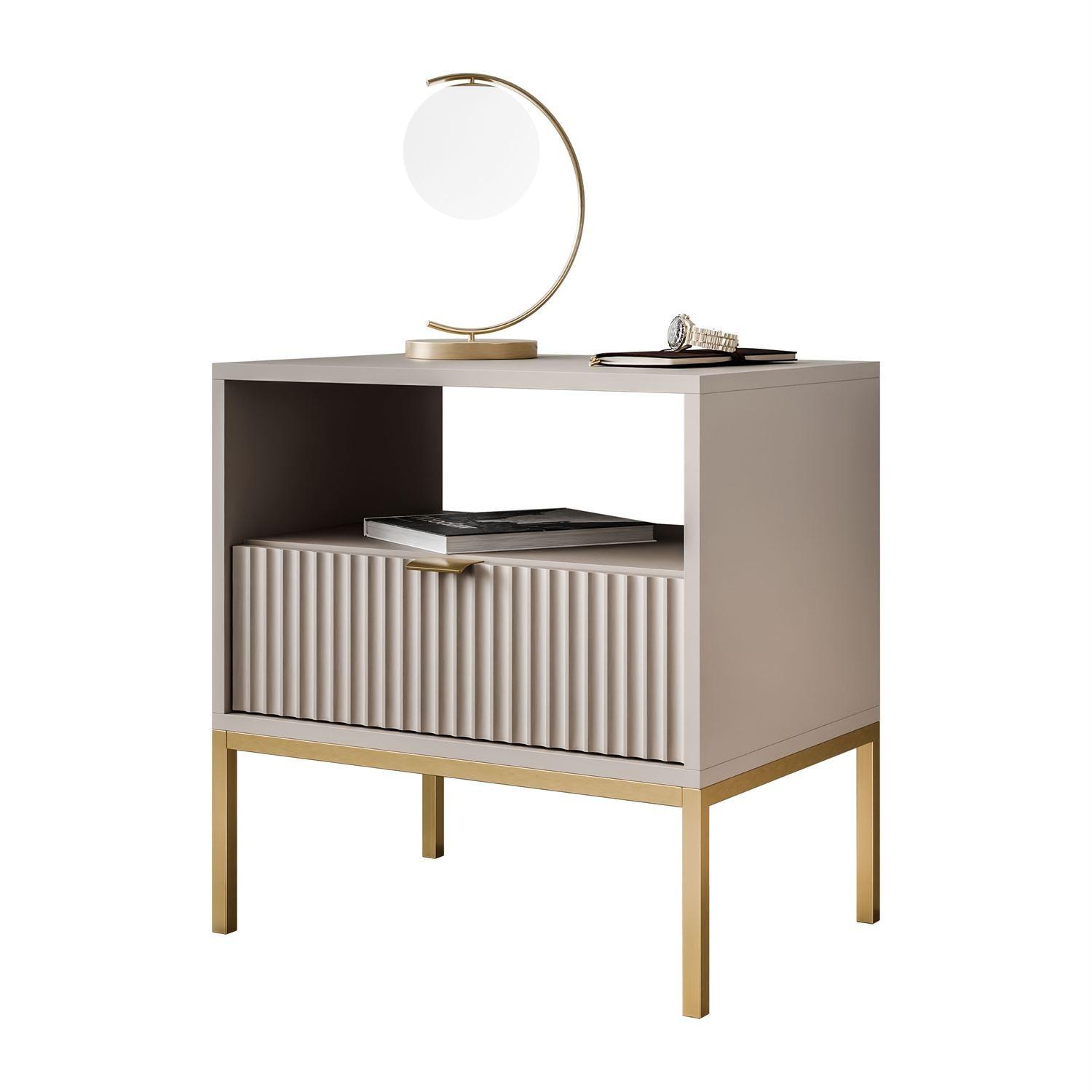 wohnli-moebel-suche-800001026670 Wohnli Möbelsuche - NACHTTISCH CORTADO GOLD S54 KASCHMIR