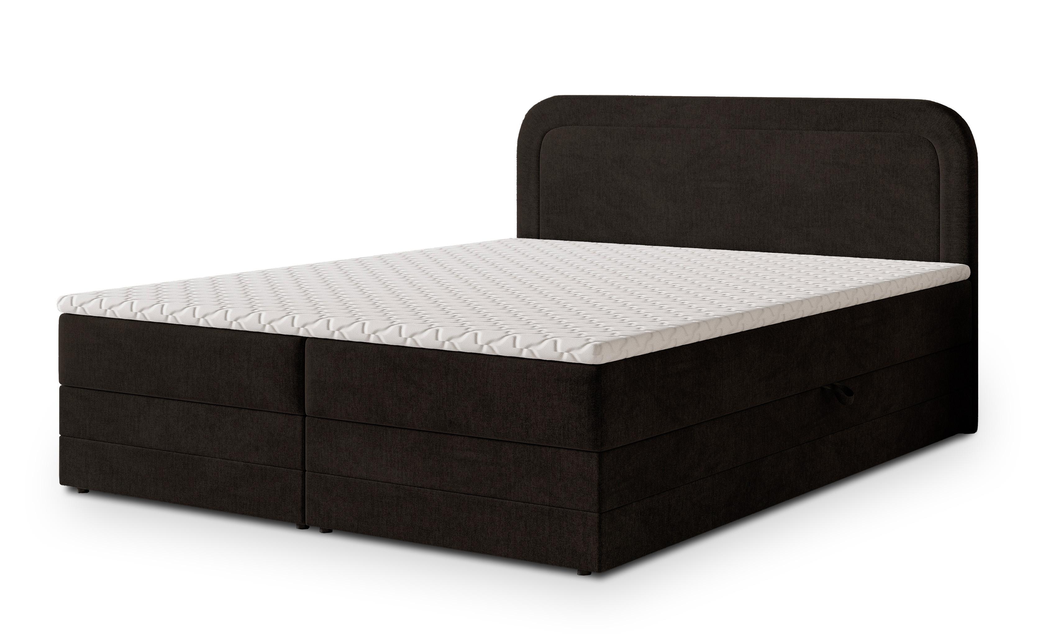 wohnli-moebel-suche-800001027587 Wohnli Möbelsuche - BOXBETT ARMEL 140x200 cm mit Matratze und Topper - Braun