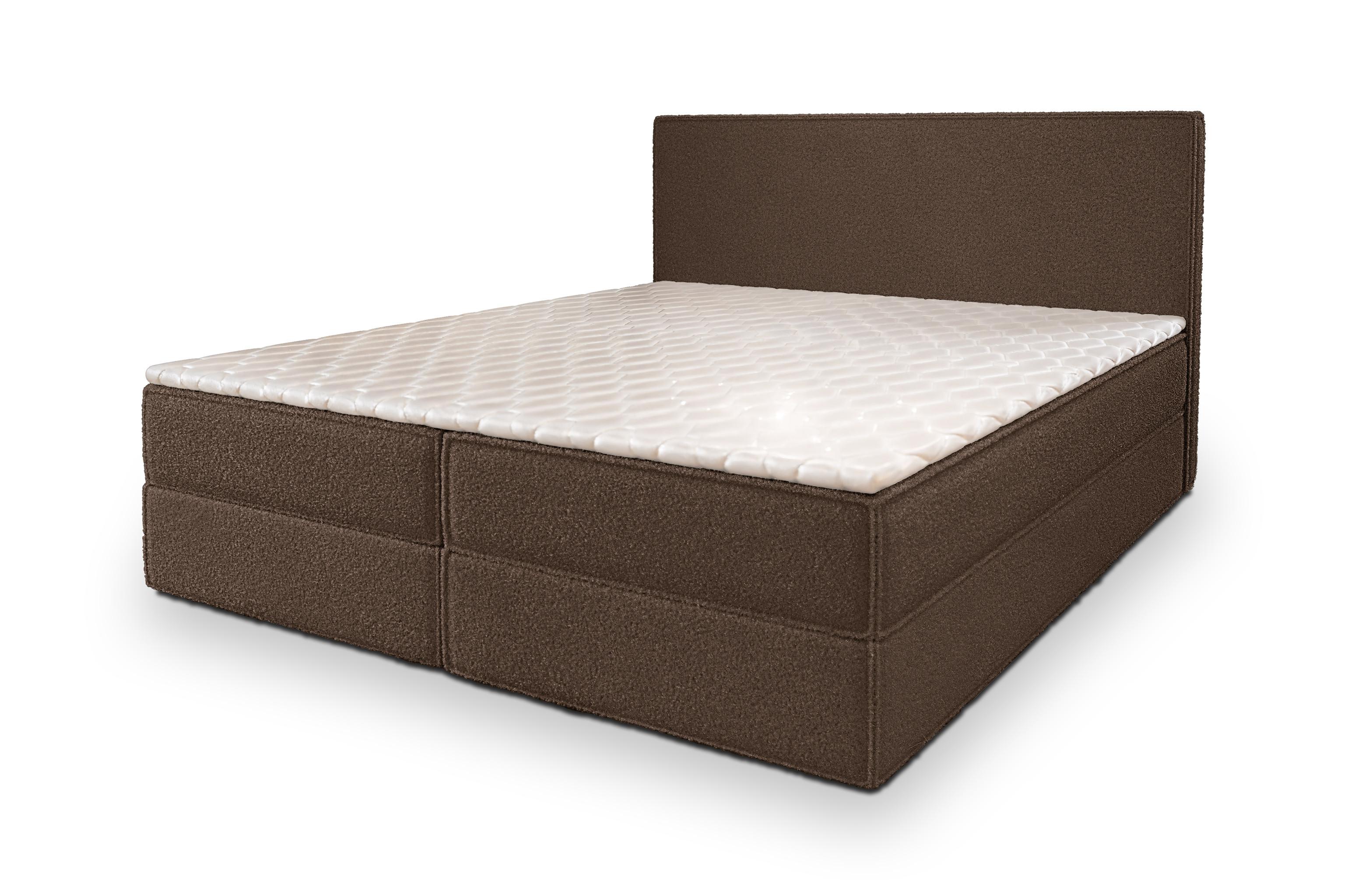 wohnli-moebel-suche-800001027720 Wohnli Möbelsuche - BOXBETT PELLIO 160x200 cm mit Matratze und Topper - Braun