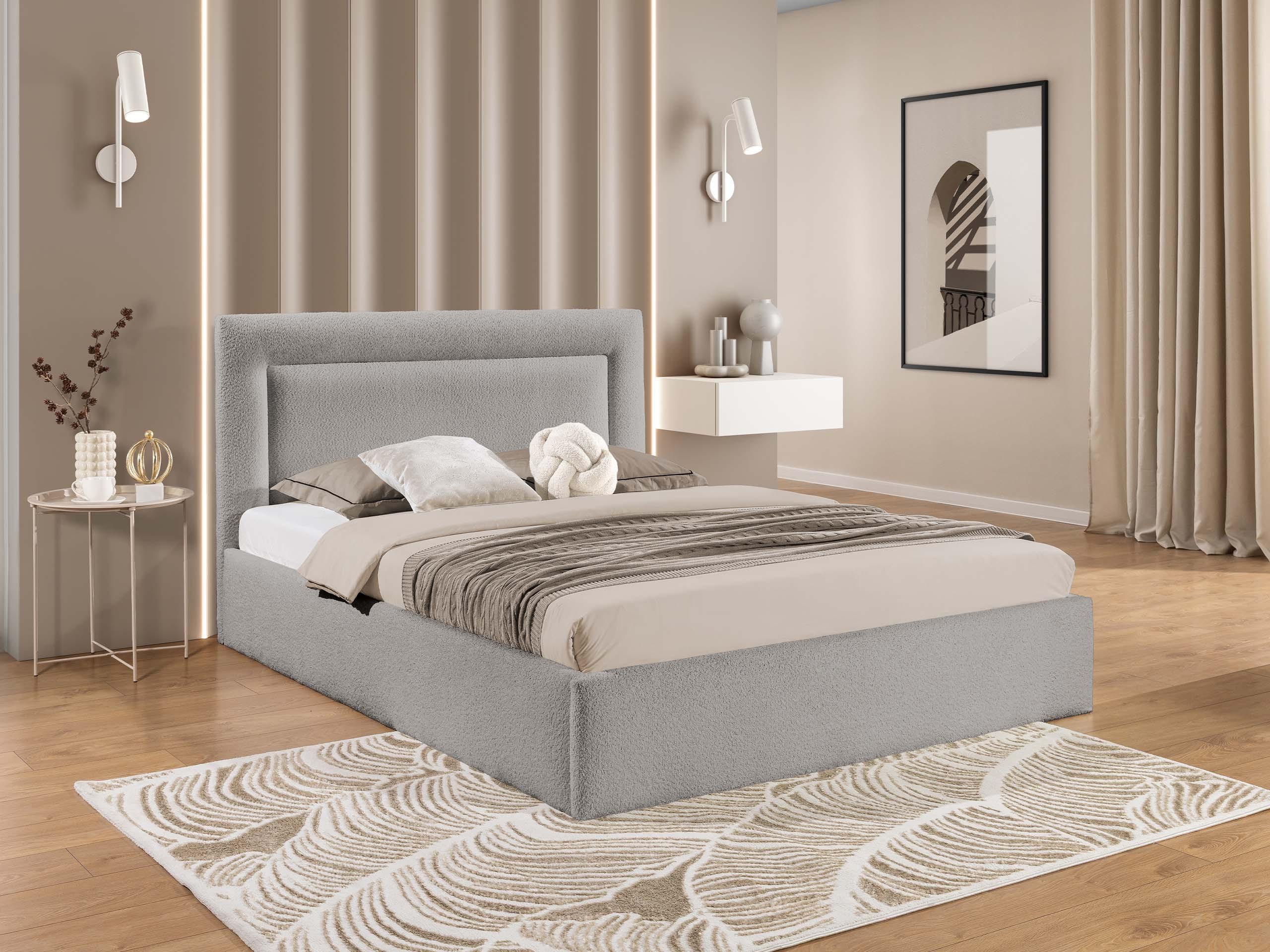 POLSTERBETT Dream Textil MIRJAN24 Möbel > Betten > Polsterbetten Grau