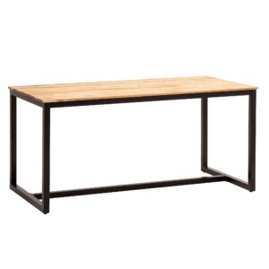 wohnli-moebel-suche-800001035072 Wohnli Möbelsuche - ESSTISCH Massivholz Metall Rechteckig Loft-Stil