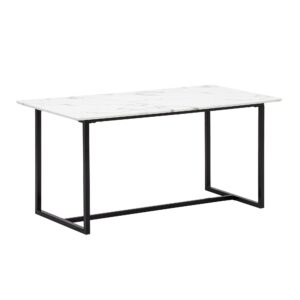 wohnli-moebel-suche-800001035459 Wohnli Möbelsuche - ESSTISCH Marmoroptik Metall Rechteckig Modern Klein