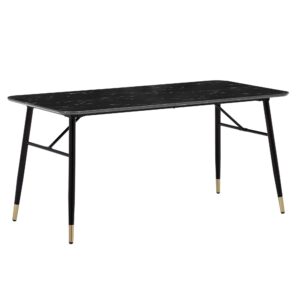 wohnli-moebel-suche-800001035521 Wohnli Möbelsuche - ESSTISCH Marmoroptik Metall Rechteckig Modern Klein