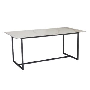 wohnli-moebel-suche-800001035586 Wohnli Möbelsuche - ESSTISCH Glas Keramik Marmoroptik Designer 180x90 ARCTIC