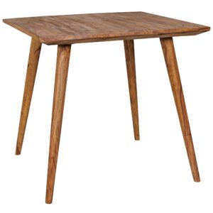 wohnli-moebel-suche-800001035770 Wohnli Möbelsuche - ESSZIMMERTISCH – Massivholz Braun 80x80x76 cm Retro Landhausstil