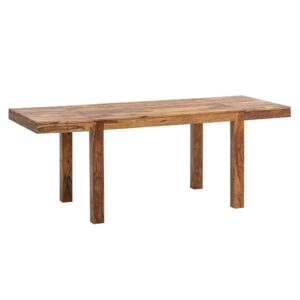 wohnli-moebel-suche-800001035786 Wohnli Möbelsuche - ESSZIMMERTISCH – Massivholz Braun 120–200 cm rechteckig verlängerbar