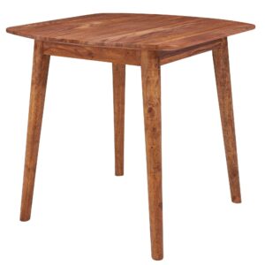 wohnli-moebel-suche-800001035788 Wohnli Möbelsuche - ESSZIMMERTISCH – Massivholz Braun 80x80 cm Landhausstil robust