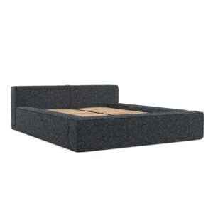 wohnli-moebel-suche-800001036364 Wohnli Möbelsuche - POLSTERBETT Casto mit Stauraum 140/200 cm Grau im Blur Stoff