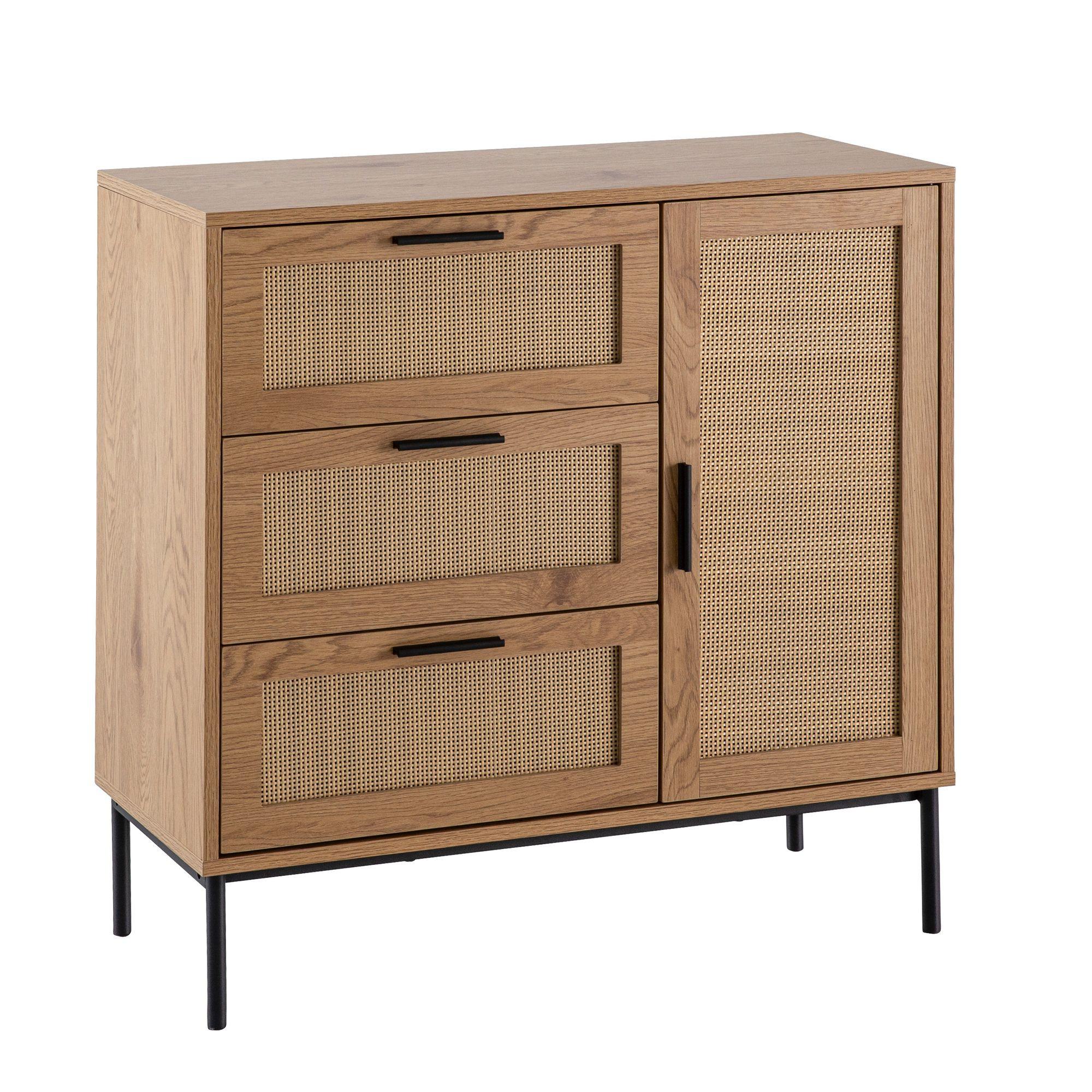 wohnli-moebel-suche-800001036833 Wohnli Möbelsuche - KOMMODE – Eiche-Dekor/Rattan