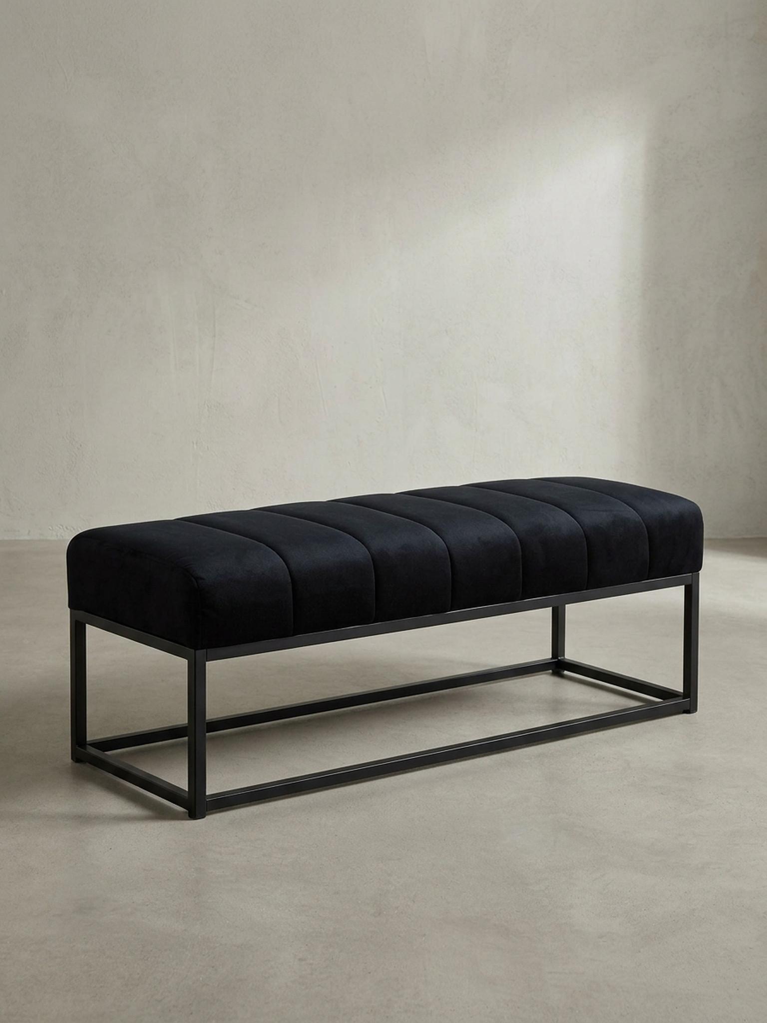 Schwarz 108x40x40 cm