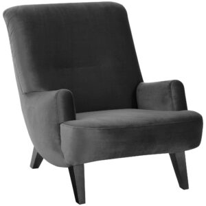 wohnli-moebel-suche-800001038021 Wohnli Möbelsuche - SESSEL Kajsa 71x80x101 Bezug Samtvelours Buche schwarz/anthrazit