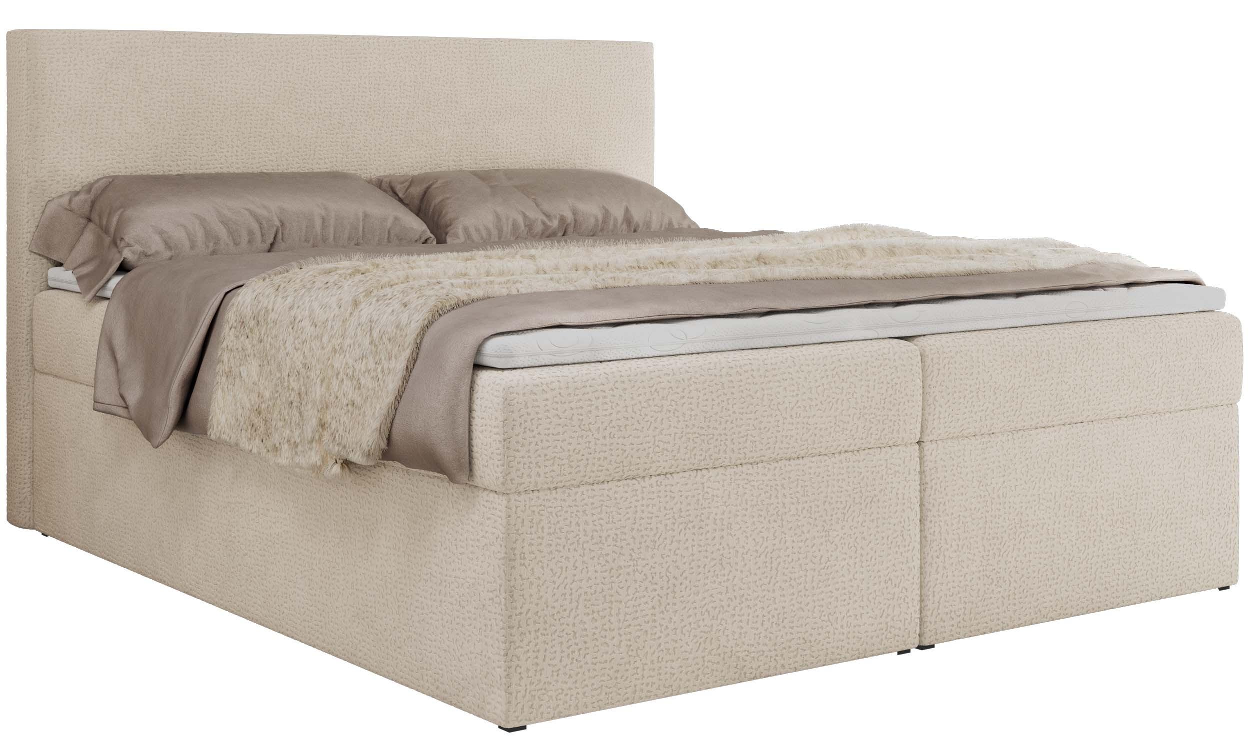 wohnli-moebel-suche-800001039868 Wohnli Möbelsuche - BOXBETT JAGUAR 180/200 - Hellbeige Struktur - H3