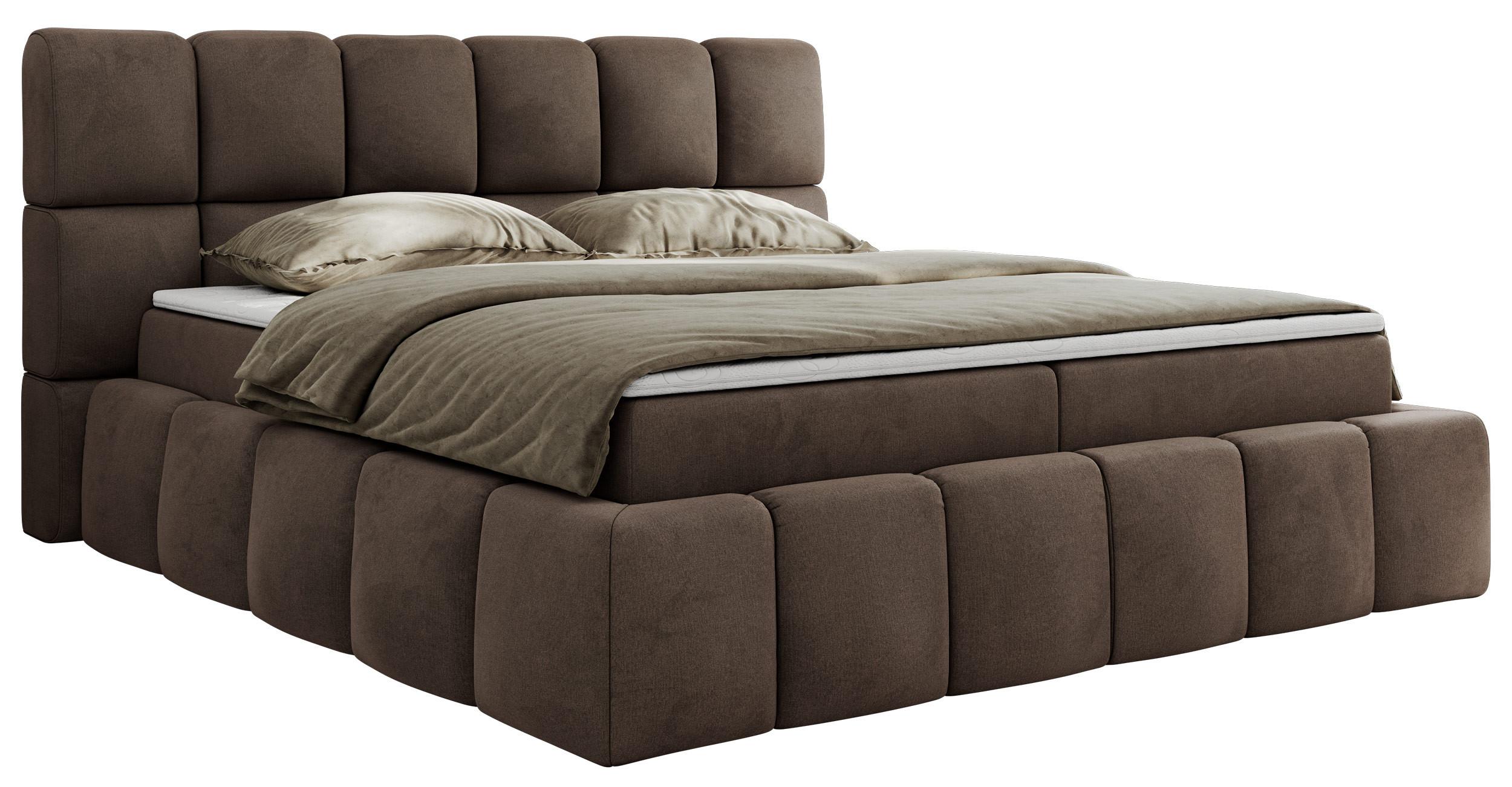 wohnli-moebel-suche-800001040016 Wohnli Möbelsuche - BOXBETT NIRA 140/200 - Braun Velvet - H4