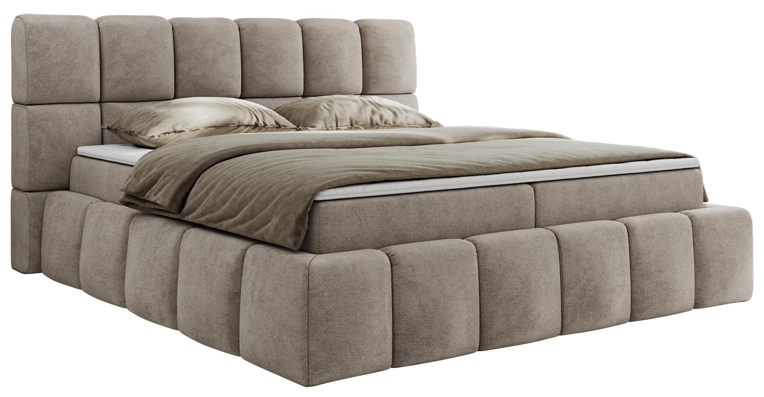 wohnli-moebel-suche-800001040083 Wohnli Möbelsuche - BOXBETT NIRA 140/200 - Beige Strukture - H4