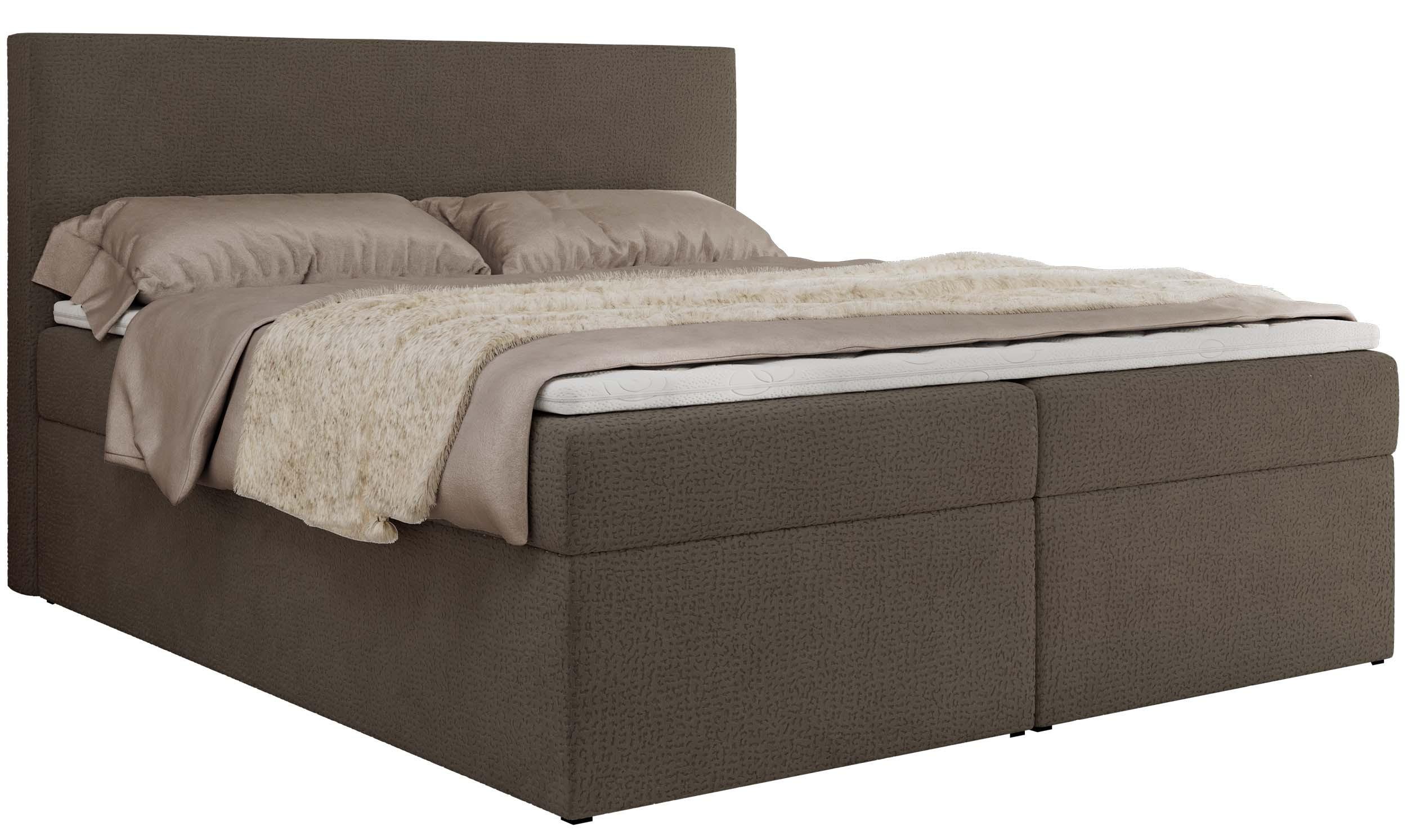 wohnli-moebel-suche-800001040091 Wohnli Möbelsuche - BOXBETT JAGUAR 180/200 - Braun Struktur - H4