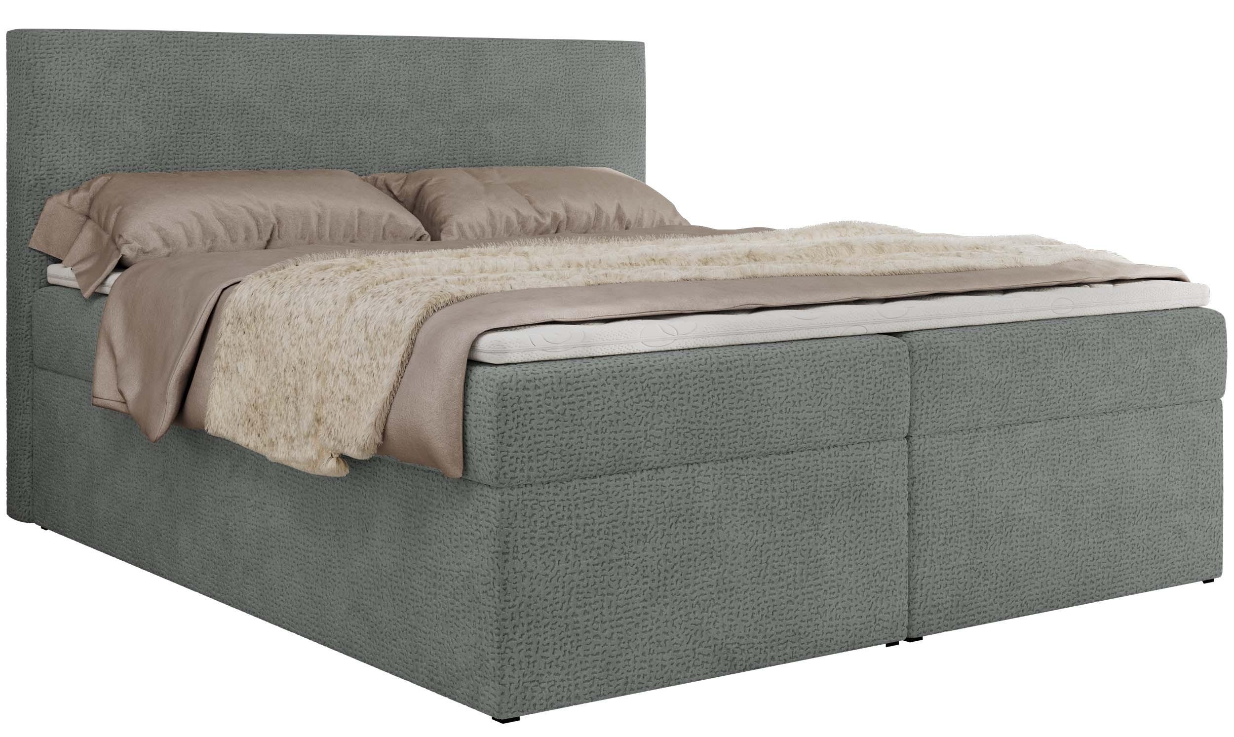 wohnli-moebel-suche-800001040118 Wohnli Möbelsuche - BOXBETT JAGUAR 140/200 - Grau Struktur - H3