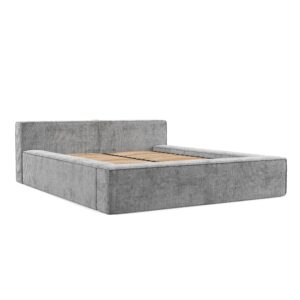 wohnli-moebel-suche-800001040539 Wohnli Möbelsuche - POLSTERBETT Casto mit Stauraum 160/200 cm Hellgrau im Bonita Stoff