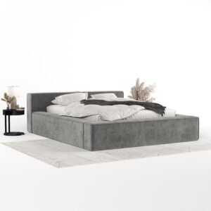 wohnli-moebel-suche-800001040558-1 POLSTERBETT Casto mit Stauraum 140/200 cm Grau im Terra NW Stoff Textil AltaBeds Möbel > Betten > Polsterbetten Grau