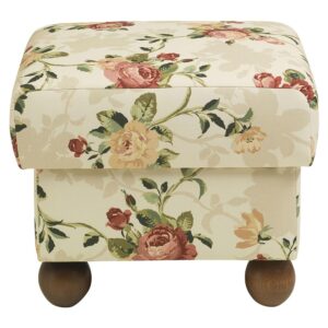 wohnli-moebel-suche-800001041611-1 HOCKER Kasha Bezug Flachgewebe Buche nussbaum dunkel / multi Kunststoff 58aufmkessel Möbel > Sessel > Hocker Braun