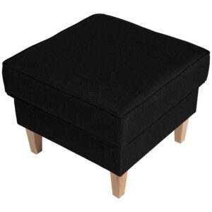 wohnli-moebel-suche-800001041648 Wohnli Möbelsuche - HOCKER Karlen Bezug Flachgewebe Buche natur / schwarz