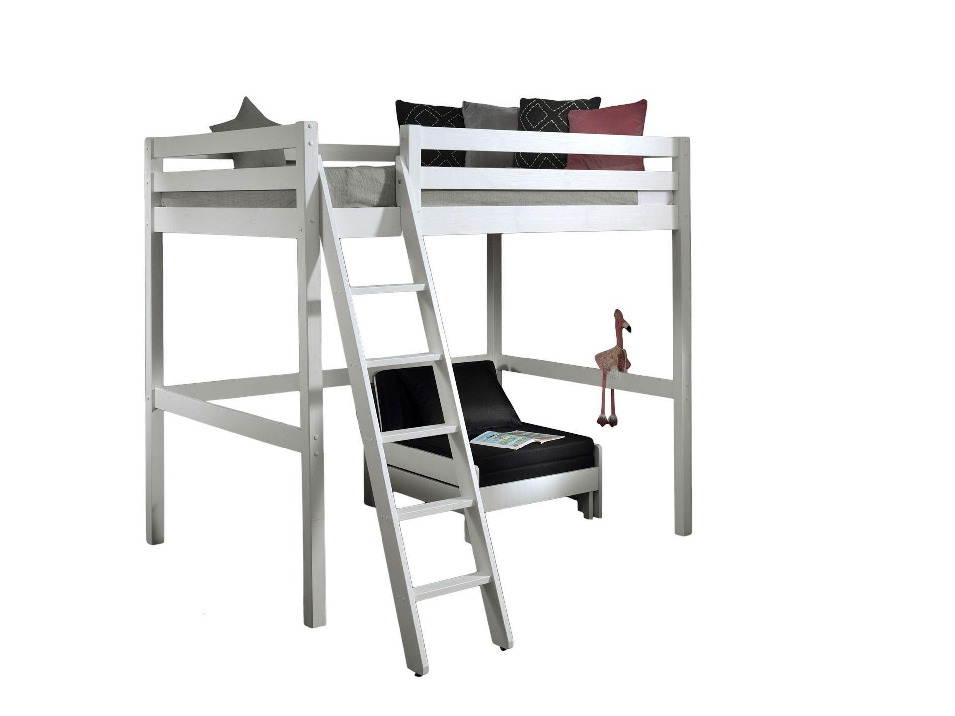 wohnli-moebel-suche-800001042842 Wohnli Möbelsuche - HOCHBETT Karolina 209x190x215 aus Massivholz in Weiß