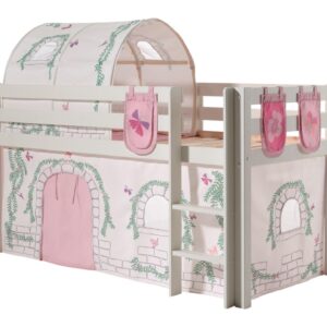 wohnli-moebel-suche-800001042861 Wohnli Möbelsuche - KINDERBETT Karolina 210x114x106 Massivholz Weiß Textilset Burg 4