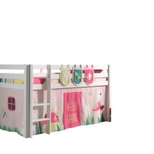 wohnli-moebel-suche-800001042863 Wohnli Möbelsuche - KINDERBETT Karolina 210x114x106 Massivholz Weiß Textilset Spring 3