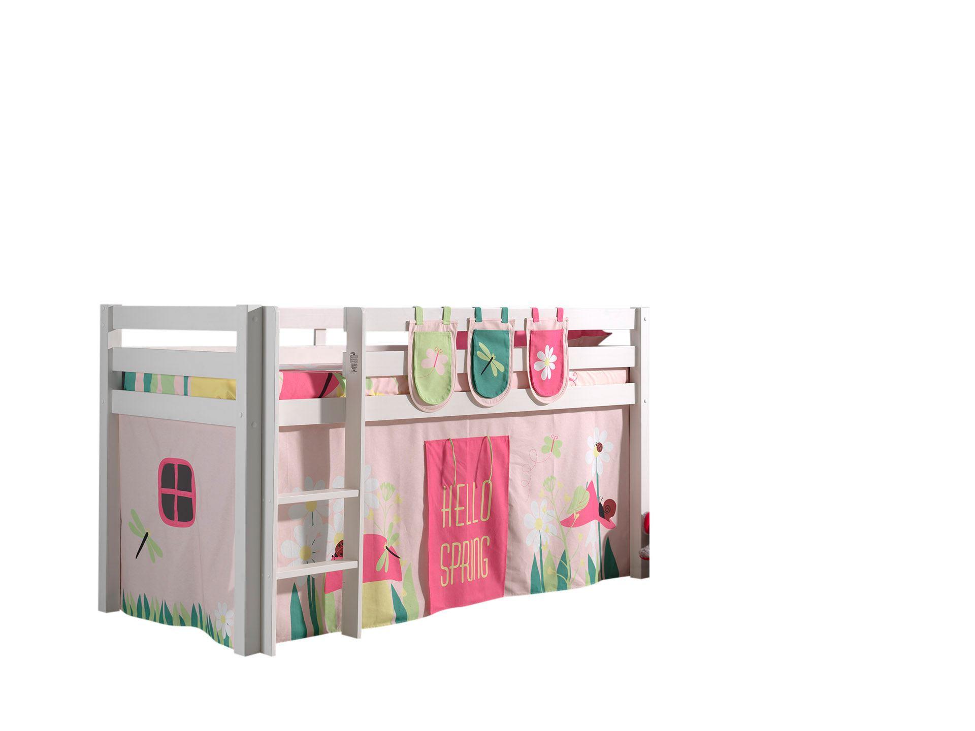 wohnli-moebel-suche-800001042863 Wohnli Möbelsuche - KINDERBETT Karolina 210x114x106 Massivholz Weiß Textilset Spring 3