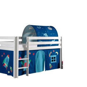 wohnli-moebel-suche-800001042868 Wohnli Möbelsuche - KINDERBETT Karolina 210x114x106 Massivholz Weiß Textilset Astro 2