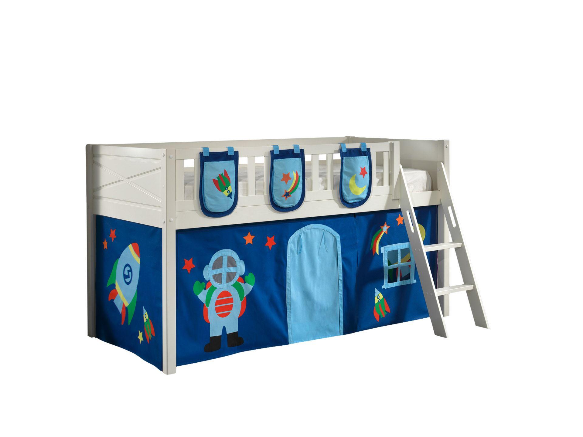 wohnli-moebel-suche-800001042878 Wohnli Möbelsuche - KINDERBETT Karyl 208x114x135 Massivholz Weiß Textilset Astro 3