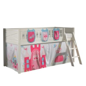 wohnli-moebel-suche-800001042882 Wohnli Möbelsuche - KINDERBETT Karyl 208x114x135 Massivholz Weiß Textilset Princess 3