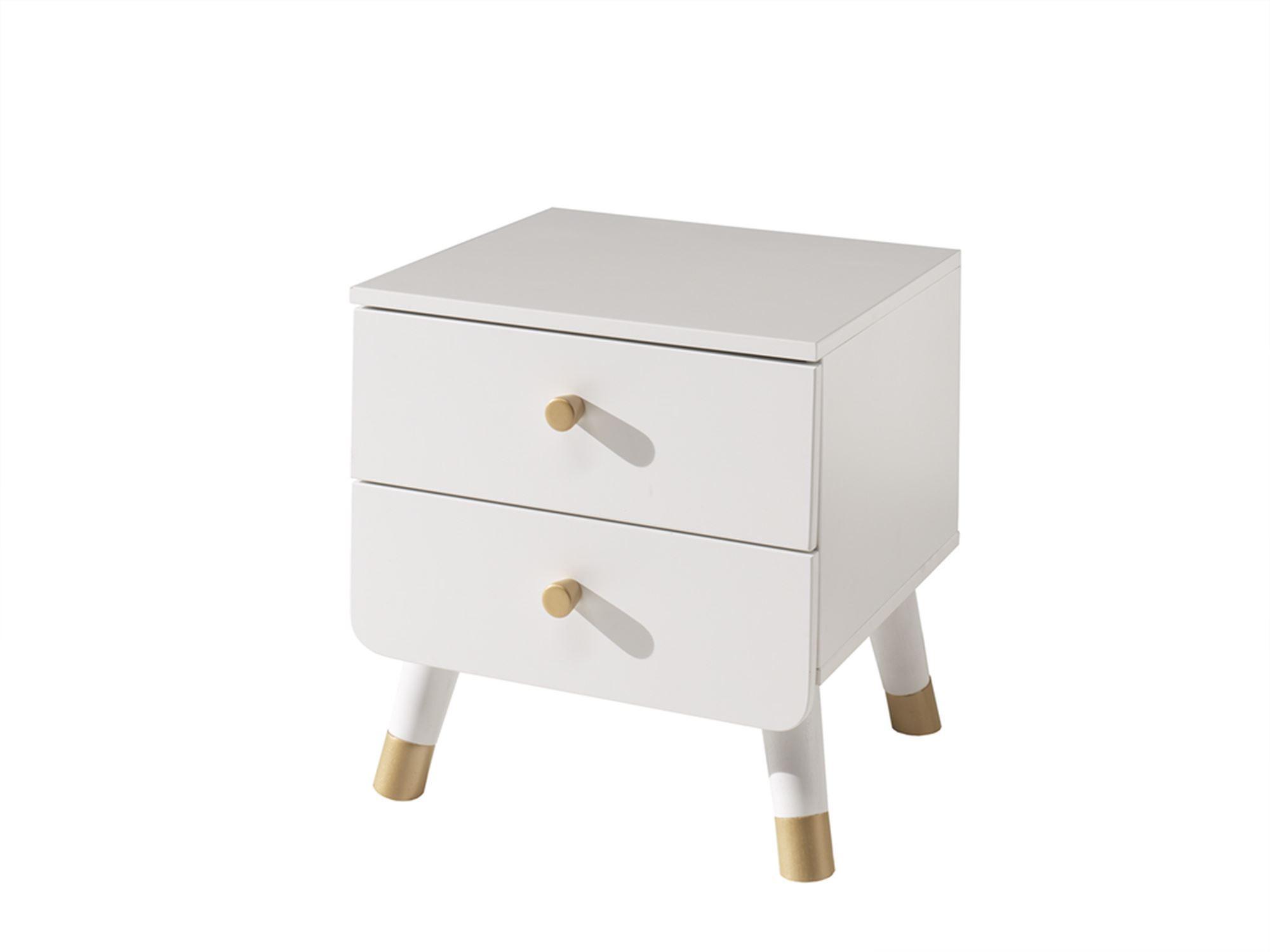 wohnli-moebel-suche-800001045773 Wohnli Möbelsuche - NACHTKOMMODE Kamillah 43x40x45 MDF Satin Weiß