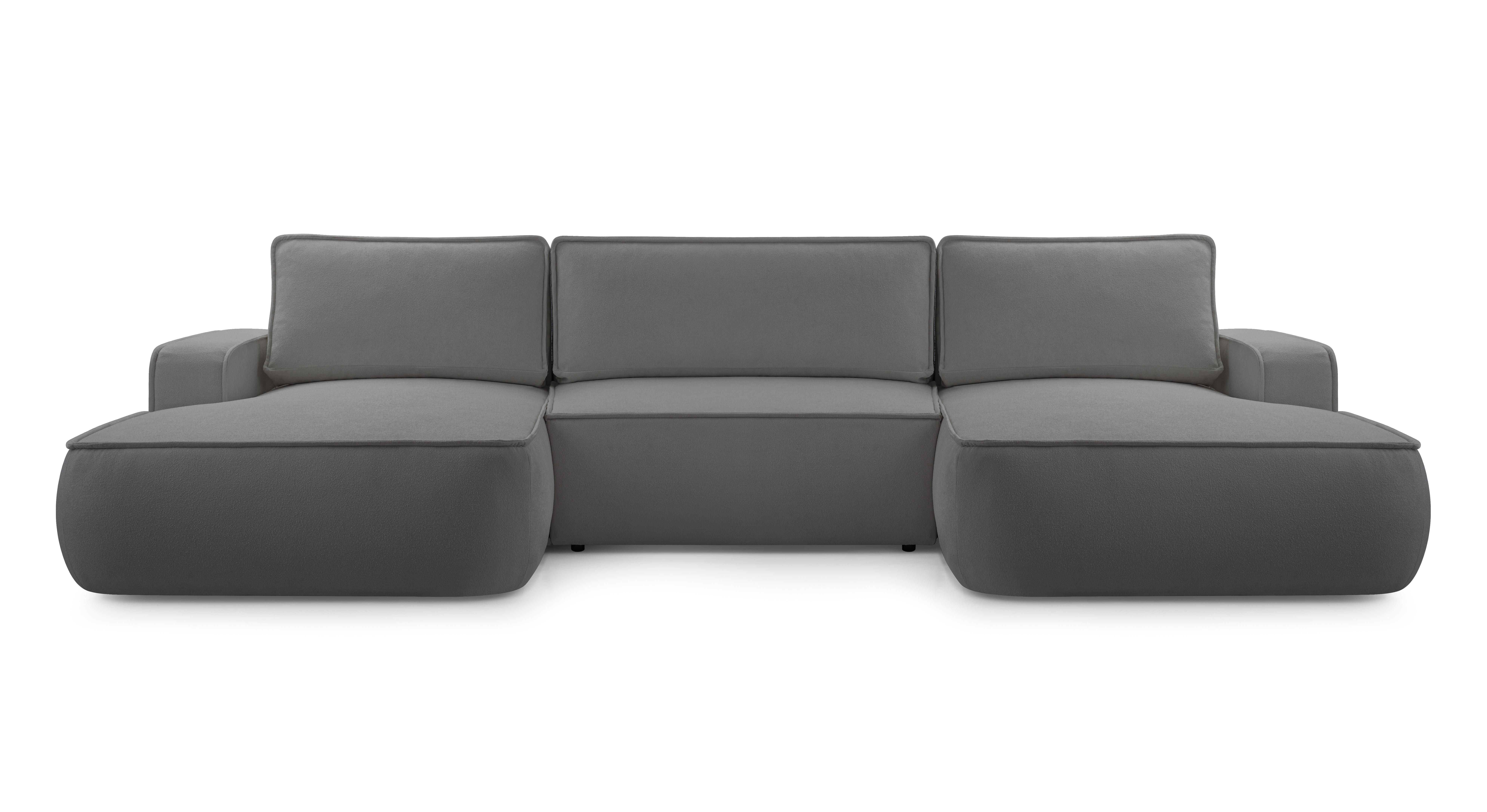 wohnli-moebel-suche-800001048199 Wohnli Möbelsuche - WOHNLANDSCHAFT Ablia Dunkelgrau 364/168/87 cm mit Schlaffunktion