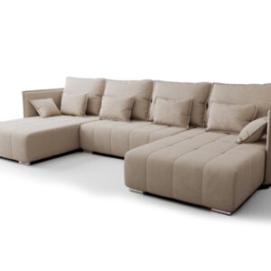 wohnli-moebel-suche-800001048309 Wohnli Möbelsuche - WOHNLANDSCHAFT Florinna Beige 345/182/87 cm mit Schlaffunktion