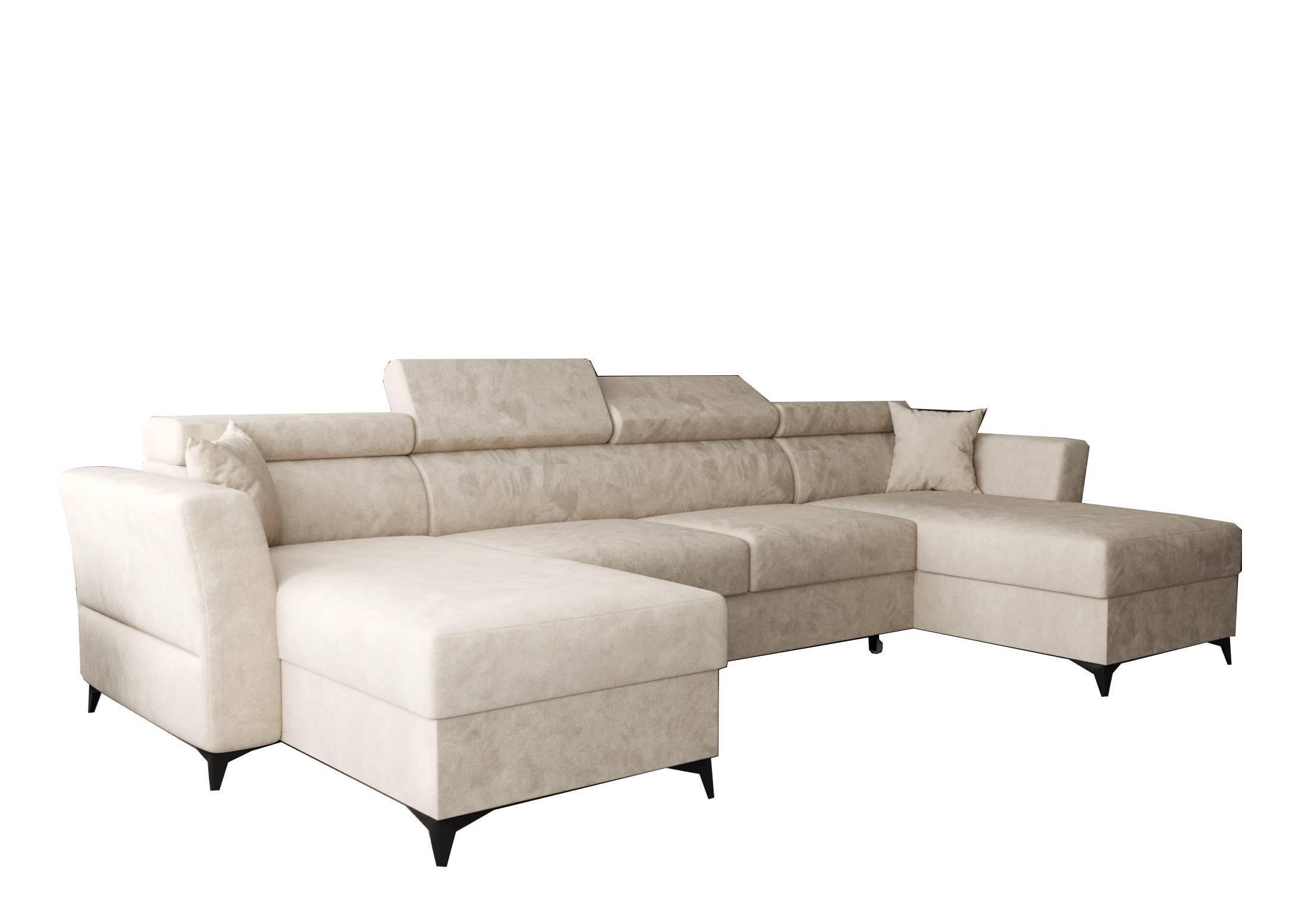wohnli-moebel-suche-800001048320 Wohnli Möbelsuche - WOHNLANDSCHAFT Ribella Creme 345/180/100 cm mit Schlaffunktion